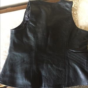 Ladies Leather Vest